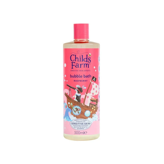 Childs Farm Bubble Bath 500ml - Raspberry | Luxury Home Accessories | Heulog Glow
