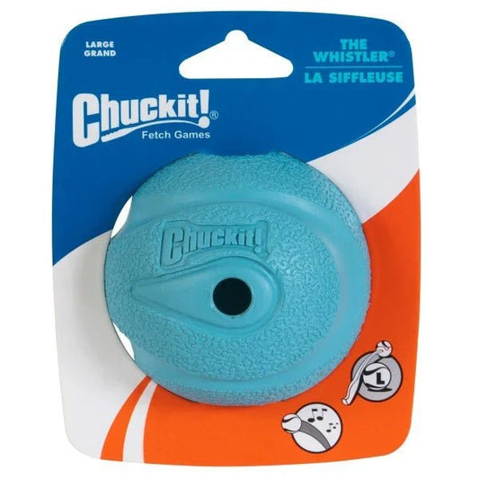 Chuckit! The Whistler Ball 1 Pack Large 7.3cm | Luxury Home Accessories | Heulog Glow