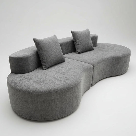 Cirrus Curve Modular Sofa | Sculptural Comfort | Luxury Home Accessories | Heulog Glow
