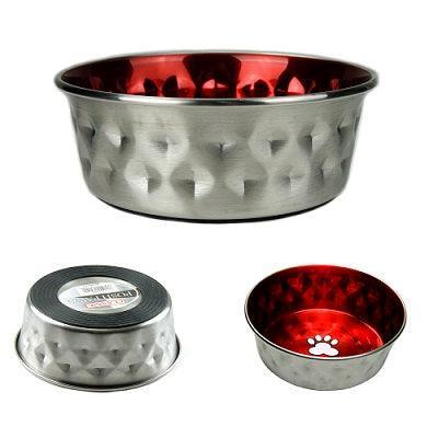 Classic Durapet Delux SSteel Dish6x560ml | Luxury Home Accessories | Heulog Glow