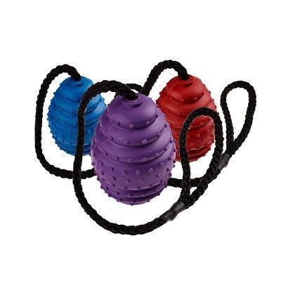 Classic Rubber Oval Ball on Rope 6x75mm | Luxury Home Accessories | Heulog Glow