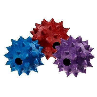 Classic Rubber Spike Ball with Bell 90mm | Luxury Home Accessories | Heulog Glow