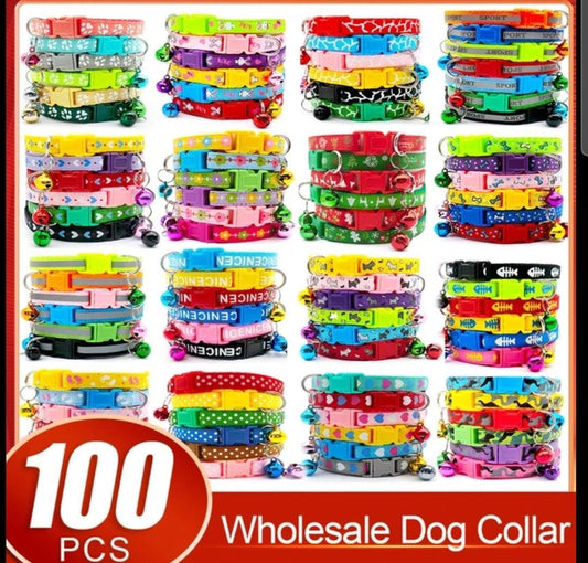 CLEARANCE - 100 Puppy / Kitten Collars (Adjustable) | Luxury Home Accessories | Heulog Glow