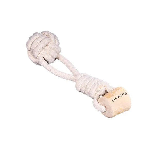 Coffee Wood Knot & Ball Toy | Luxury Home Accessories | Heulog Glow