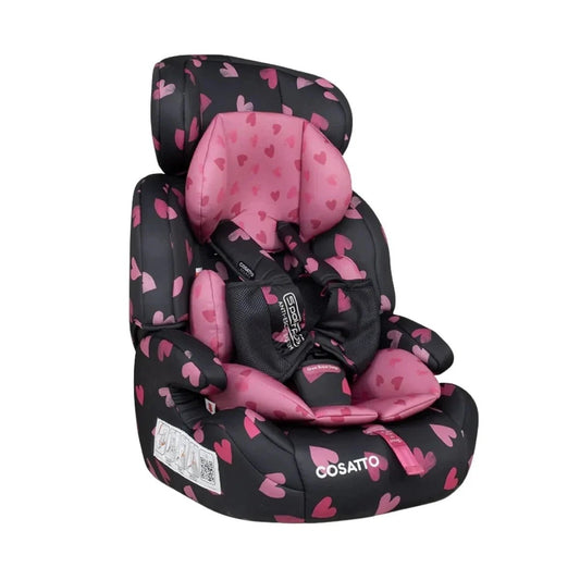 Cosatto Zoomi Group 1/2/3 Car Seat - Charcoal Ligthearted | Luxury Home Accessories | Heulog Glow