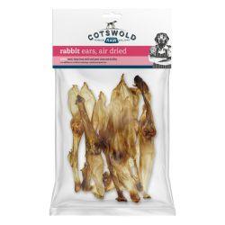 Cotswold Raw Rabbit Ears Without Fur, 100g | Luxury Home Accessories | Heulog Glow