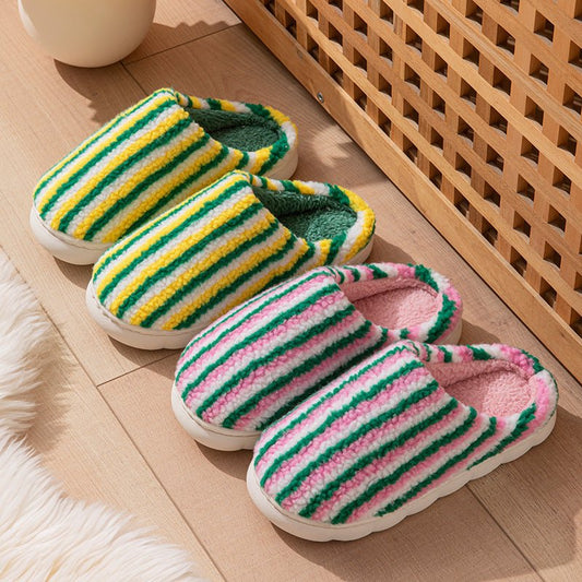 Cotton Slippers Non-slip Warm Platform Cotton Shoes | Luxury Home Accessories | Heulog Glow