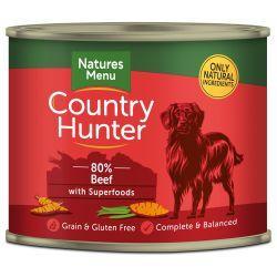 Country Hunter 80% Beef with Superfoods, 6 x 600g | Luxury Home Accessories | Heulog Glow