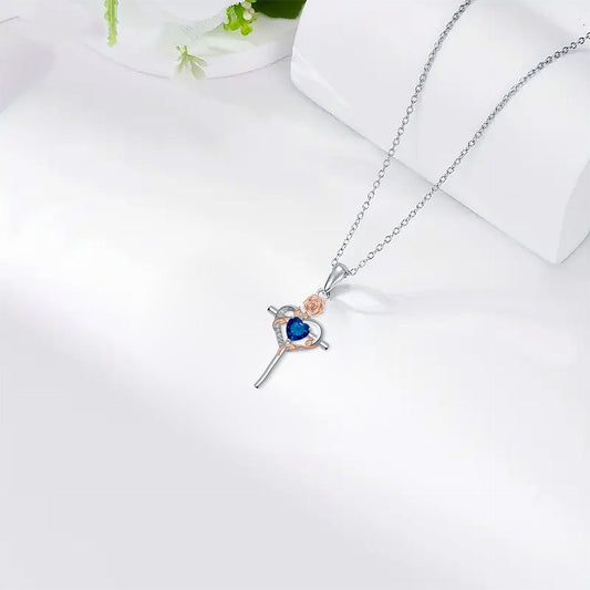 Cross Pendant Necklace Valentine's Day Gift | Luxury Home Accessories | Heulog Glow