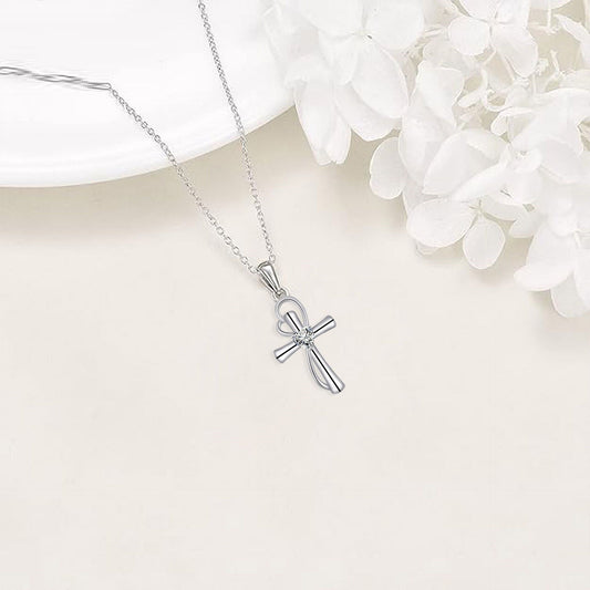 Cross Pendant Necklace Valentine's Day Gift | Luxury Home Accessories | Heulog Glow