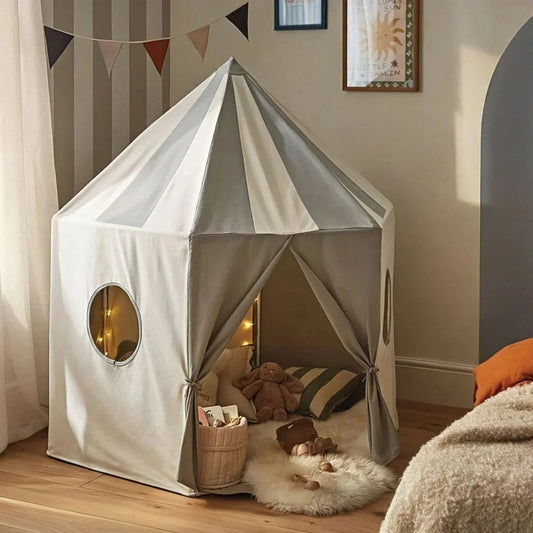 CuddleCo Pavilion Play Tent - Sea Salt | Luxury Home Accessories | Heulog Glow