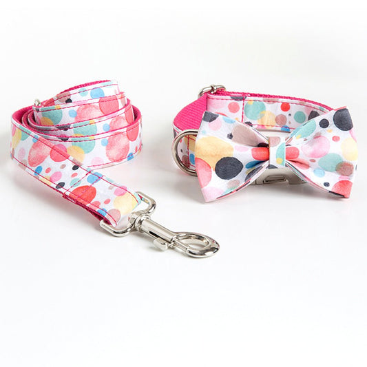 Custom Lettering Dog Collar Print Personality Suit | Luxury Home Accessories | Heulog Glow