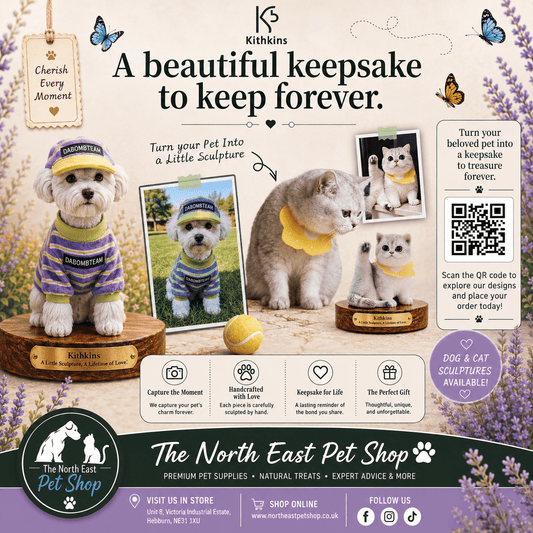 Custom Pet Sculpture Order | Handcrafted Dog & Cat Keepsake | Upload Your Photos | Luxury Home Accessories | Heulog Glow