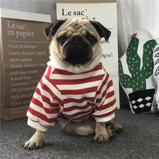 Cute fur ball clothes bulldog small and medium-sized dogs | Luxury Home Accessories | Heulog Glow