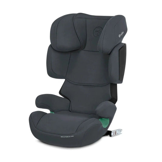 Cybex Solution X i-Fix Group 2/3 Car Seat - Cobblestone Grey | Luxury Home Accessories | Heulog Glow