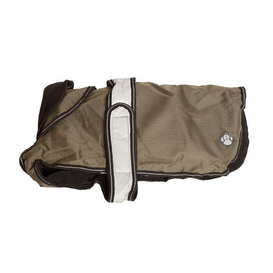 Danish Design 2-in-1 Four Seasons Dog Coat Khaki 60cm | Luxury Home Accessories | Heulog Glow