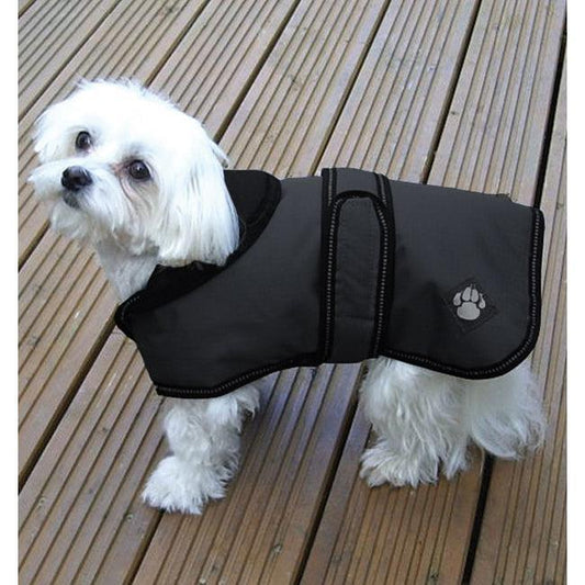 Danish Design Luxury Dog Coat Ebony 30" | Luxury Home Accessories | Heulog Glow
