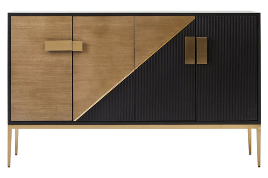 Davoli Black And Grey Sideboard | Luxury Home Accessories | Heulog Glow
