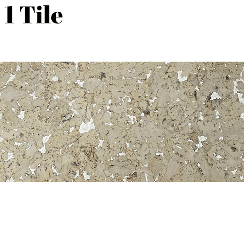 Decorative Cork Wall Tiles - Grego - 1 Tile - 0.18m2 (1.94sqft)