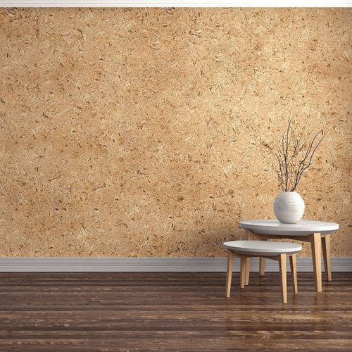 Decorative Cork Wall Tiles - Natural 1 - 1 Pack - 1.98m2 (21.31sqft)