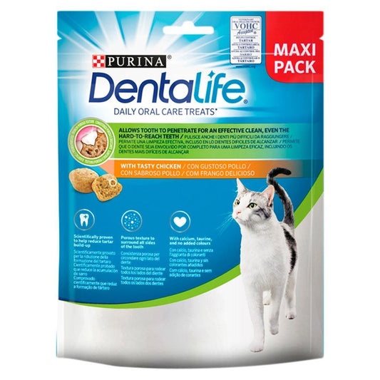 DENTALIFE Chicken Dental Cat Treats, 140g | Luxury Home Accessories | Heulog Glow