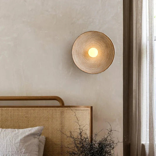 Desert Wall Lamp Scandi Style Warm White LED Light Bedroom | Luxury Home Accessories | Heulog Glow