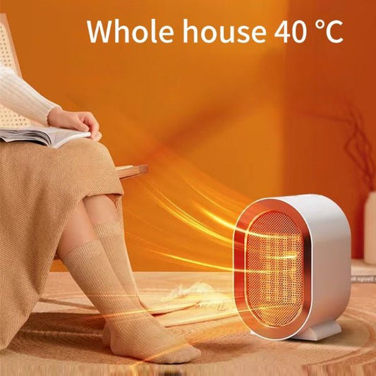 Desktop Electric Heater Mini Portable Fan Heater 220V PTC Ceramic Heating Warm Air Blower Home Office Warmer Machine | Luxury Home Accessories | Heulog Glow