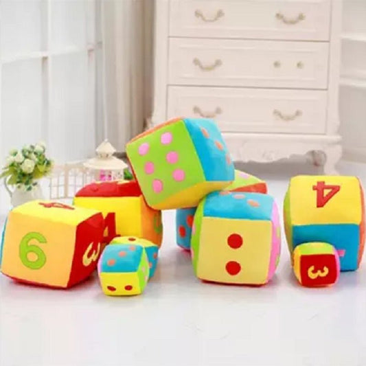 Dice-shaped Pillow, Large Size, Children's Plush Toy | Luxury Home Accessories | Heulog Glow
