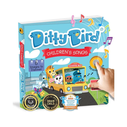 Ditty Bird Children's Songs Book | Luxury Home Accessories | Heulog Glow