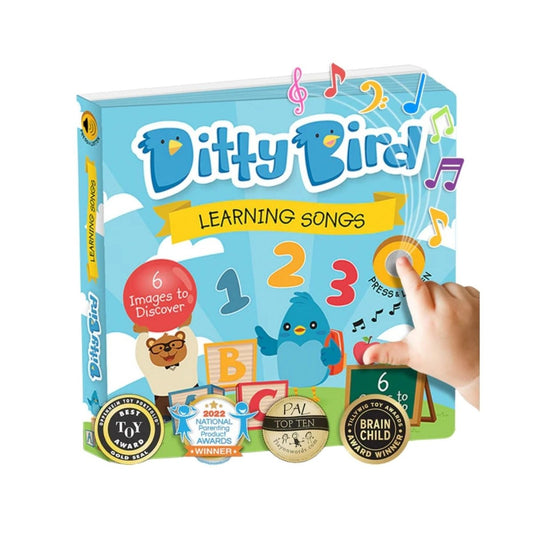 Ditty Bird Learning Songs Book | Luxury Home Accessories | Heulog Glow