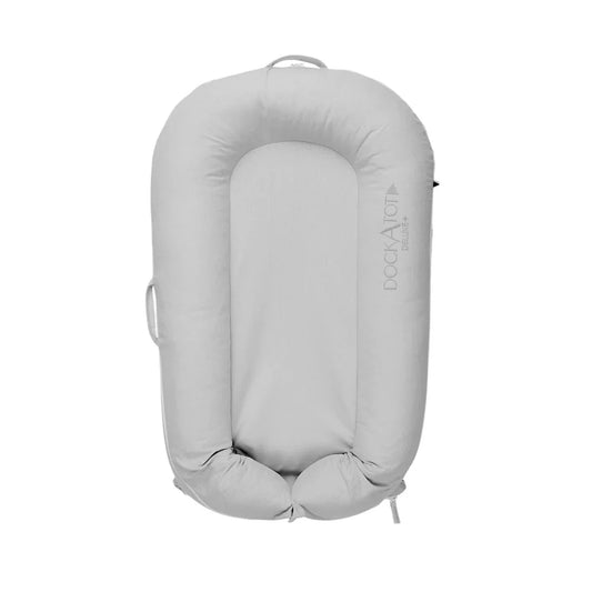DockATot Deluxe+ Dock - Cloud Grey | Luxury Home Accessories | Heulog Glow