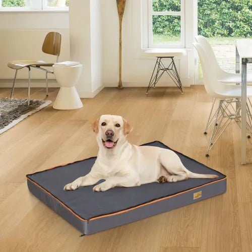 Dog Pet Bed Large Padded Orthopedic Dog Bed Foam Cushion Pets Pillow Bed with Washable Cover | Luxury Home Accessories | Heulog Glow