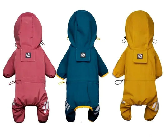 Dog Sports Rain Coat - with hood | Luxury Home Accessories | Heulog Glow