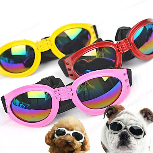 Dog Sunglasses Foldable Medium Size Waterproof Goggles UV Protection Glasses For Pets | Luxury Home Accessories | Heulog Glow