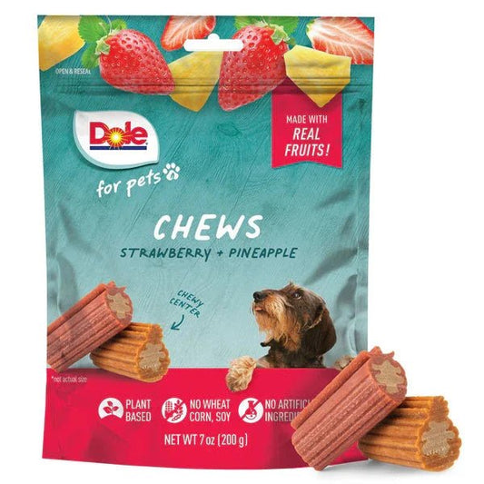 Dole Dog Chews Assorted (strawberry + Pineapple) 200g | Luxury Home Accessories | Heulog Glow