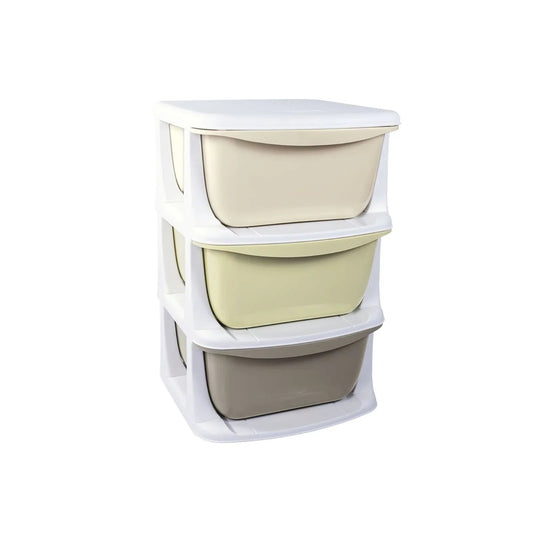 Dolu Nuve Multi-Purporse Organiser with 3 Drawers | Luxury Home Accessories | Heulog Glow