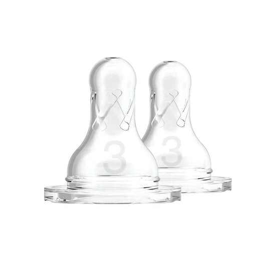 Dr. Brown's Options+ Narrow Neck Level 3 Teats 6+ months Pack of 2 | Luxury Home Accessories | Heulog Glow