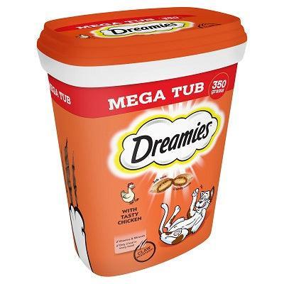 Dreamies Chicken Mega Tub 350g | Luxury Home Accessories | Heulog Glow