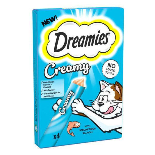 Dreamies Creamy Salmon 11x40g | Luxury Home Accessories | Heulog Glow