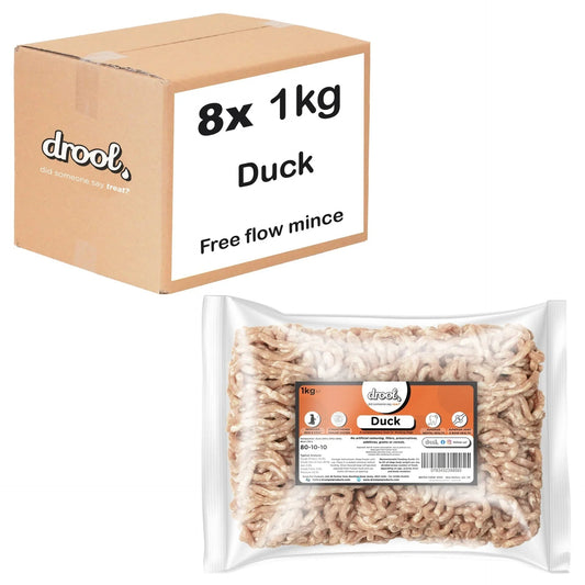 Drool Mince Freeflow Duck 1kg | Luxury Home Accessories | Heulog Glow