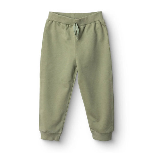 HelloBaby Boys Joggers Lace-up Basic Long Leg - Khaki