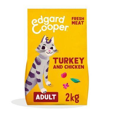 Edgard & Cooper Cat Kibble Turkey/Chicken 2kg | Luxury Home Accessories | Heulog Glow