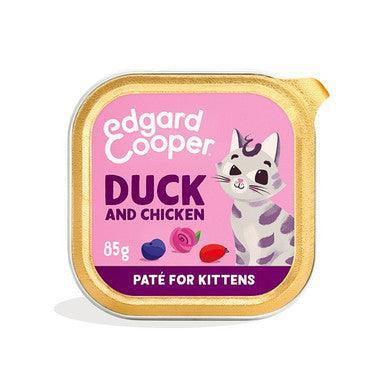 Edgard & Cooper Cat Pate Duck & Chicken 85g | Luxury Home Accessories | Heulog Glow