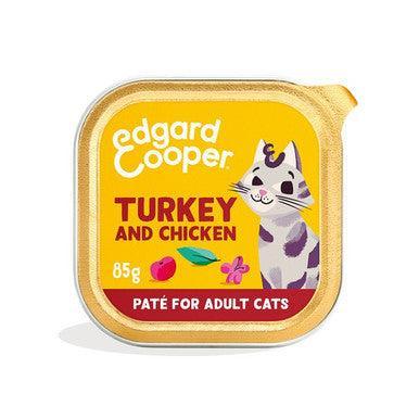 Edgard & Cooper Cat Pate Turkey & Chicken 85g | Luxury Home Accessories | Heulog Glow