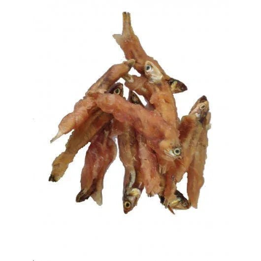 Elkwood 100% Chicken Wrapped Sprats Fish | Luxury Home Accessories | Heulog Glow