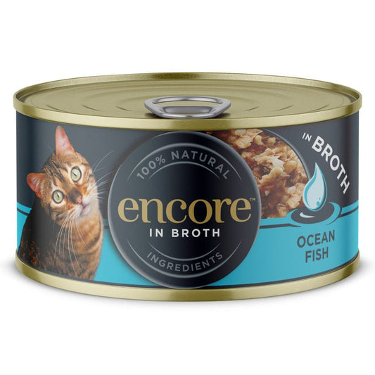 Encore Cat Tin Ocean Fish - 70g | Luxury Home Accessories | Heulog Glow