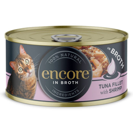 Encore Cat Tin Shrimp & Tuna - 70g | Luxury Home Accessories | Heulog Glow