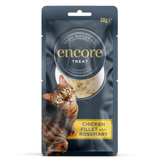 Encore High Protein Adult Cat Treat Chicken Fillet & Rosemary 30g | Luxury Home Accessories | Heulog Glow