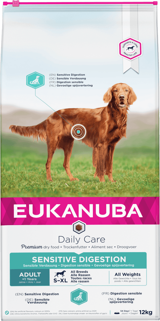 Eukanuba Daily Care Sensitive Digestion 12kg | Luxury Home Accessories | Heulog Glow