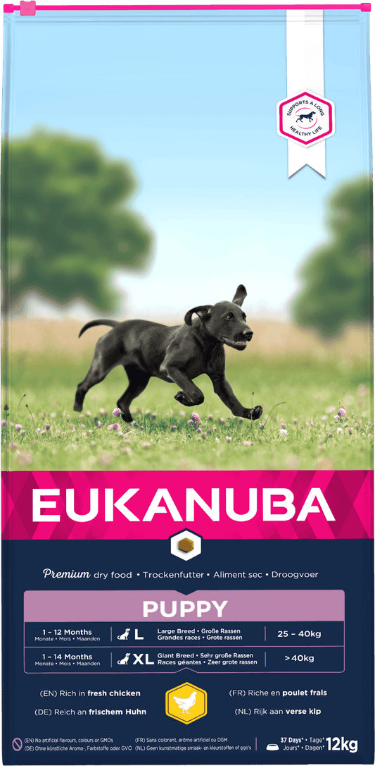 Eukanuba Dog Puppy Large Chicken 12kg | Luxury Home Accessories | Heulog Glow